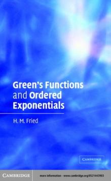 Green's Functions and Ordered Exponentials