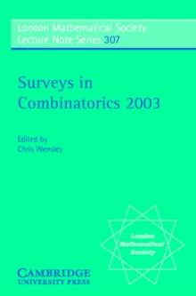 Surveys in Combinatorics 2003