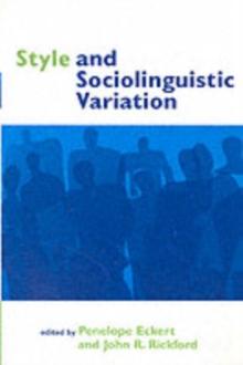 Style and Sociolinguistic Variation