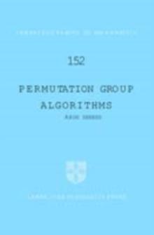 Permutation Group Algorithms