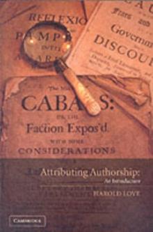 Attributing Authorship : An Introduction