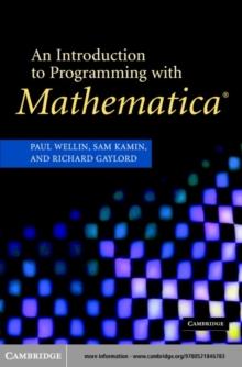 Introduction to Programming with Mathematica(R)