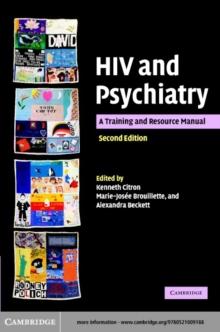 HIV and Psychiatry : Training and Resource Manual