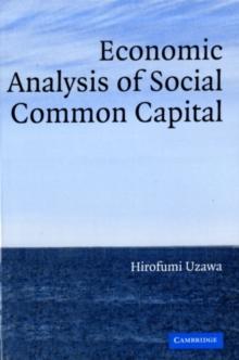 Economic Analysis of Social Common Capital