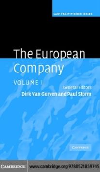 The European Company: Volume 1