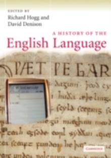 A History of the English Language