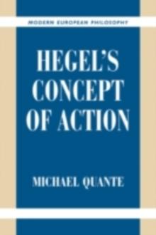 Hegel's Concept of Action