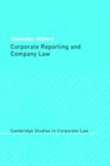 Corporate Reporting and Company Law