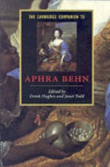 Cambridge Companion to Aphra Behn