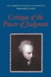 Critique of the Power of Judgment