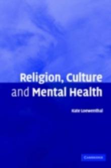 Religion, Culture and Mental Health