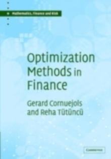 Optimization Methods in Finance