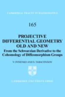 Projective Differential Geometry Old and New : From the Schwarzian Derivative to the Cohomology of Diffeomorphism Groups