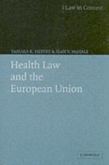 Health Law and the European Union