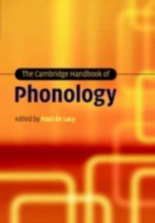 Cambridge Handbook of Phonology