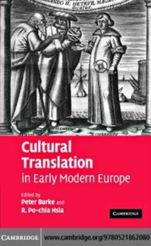 Cultural Translation in Early Modern Europe