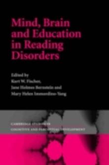 Mind, Brain, and Education in Reading Disorders