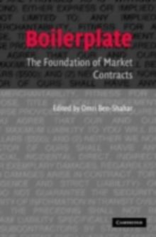 Boilerplate : The Foundation of Market Contracts