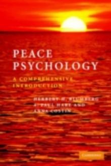 Peace Psychology : A Comprehensive Introduction