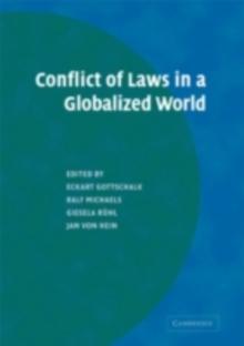 Conflict of Laws in a Globalized World