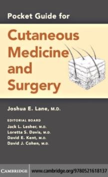 Pocket Guide for Cutaneous Medicine and Surgery