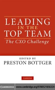 Leading in the Top Team : The CXO Challenge