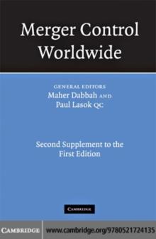 Merger Control Worldwide : Second Supplement to the First Edition