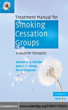 Treatment Manual for Smoking Cessation Groups : A Guide for Therapists