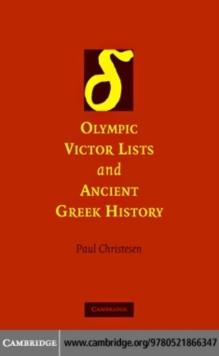 Olympic Victor Lists and Ancient Greek History