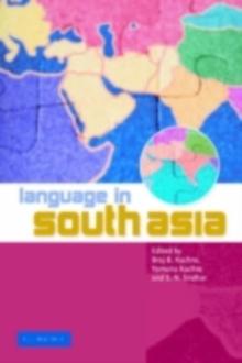 Language in South Asia