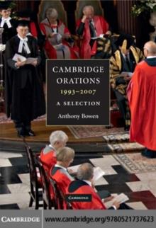 Cambridge Orations, 1993-2007 : A Selection