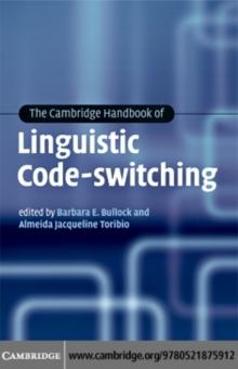 The Cambridge Handbook of Linguistic Code-switching