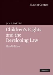 Children's Rights and the Developing Law