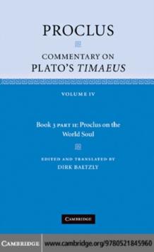 Proclus: Commentary on Plato's Timaeus, Part 2, Proclus on the World Soul