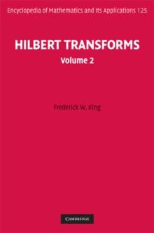 Hilbert Transforms: Volume 2