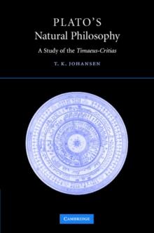 Plato's Natural Philosophy : A Study of the Timaeus-Critias