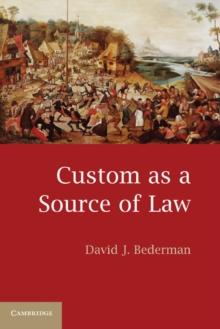 Custom as a Source of Law