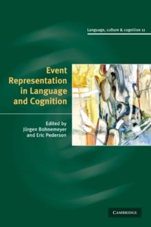 Event Representation in Language and Cognition