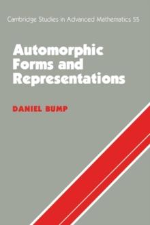 Automorphic Forms and Representations