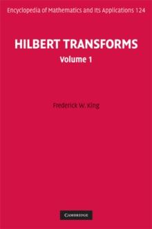 Hilbert Transforms: Volume 1