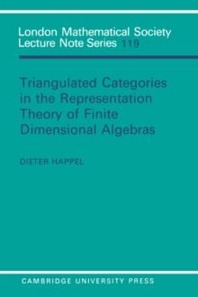 Triangulated Categories in the Representation of Finite Dimensional Algebras