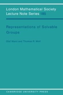 Representations of Solvable Groups