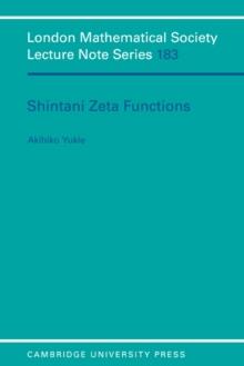 Shintani Zeta Functions