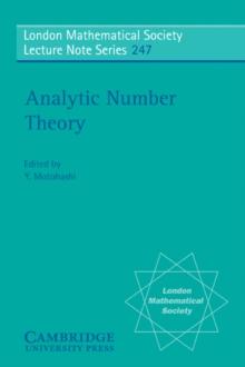 Analytic Number Theory