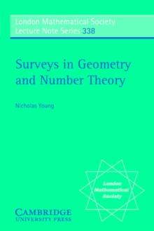 Surveys in Geometry and Number Theory : Reports on Contemporary Russian Mathematics