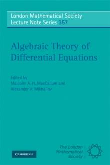 Algebraic Theory of Differential Equations