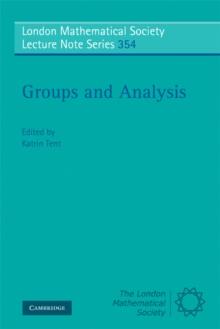 Groups and Analysis : The Legacy of Hermann Weyl