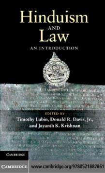 Hinduism and Law : An Introduction