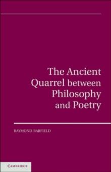 The Ancient Quarrel Between Philosophy and Poetry