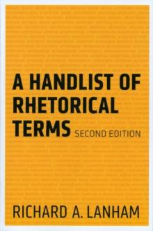 A Handlist of Rhetorical Terms